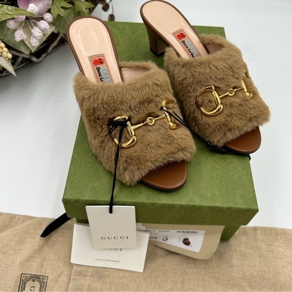 Gucci Shoes - Women’s Gucci dans Les Vert horse bit mules size 38 made in Italy